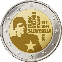 2 евро, Словения, 2011