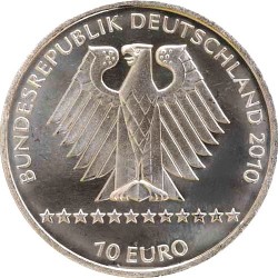 Германия, 10 евро, 2010, Чемпионат мира по горнолыжному спорту