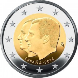 2 euro Spain 2014 King