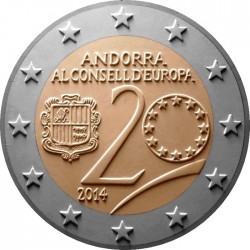2 euro andorra Council of Europe