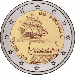 2 euro. Portugal 2015. Timor