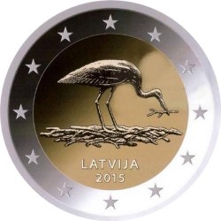 2 euro latvia 2015 aist