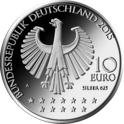 Germany 2015. 10 euro. Bismarck (Ag 625)