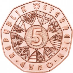 Austria 2016. 5 euro. Neujahrskonzert (Cu)