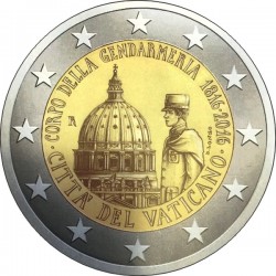 2 euro Vatican 2016 Gendarmeria