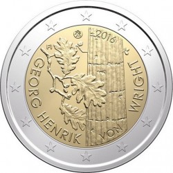 2 euro Finland 2016 Georg Henrik von Wright