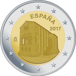 2 euro. Spain 2017