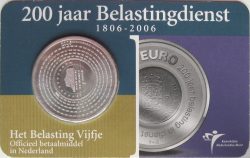 5 euro. Netherland 2006. belastingdienst