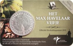 5 euro. Netherland 2010. Max Havelaar