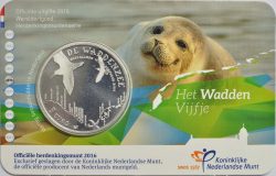 5 euro. Netherland 2016. Waddenzee