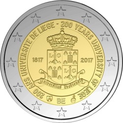 2 euro Belgium 2017 Liege