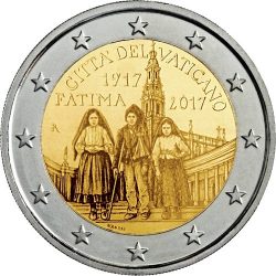 2 euro Vatican 2017 Fatima