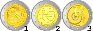 "10 лет Экономическому и валютному союзу" - новая серия монет и история ЕС.