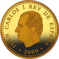 Испания, 100 евро, ЧМ по футболу-2010, аверс