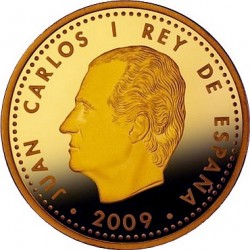 Испания, 2009 , Филипп II, 200 евро, аверс