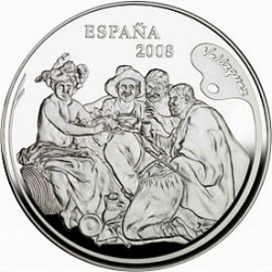 Испания, 2008, 50 евро, Веласкес, аверс