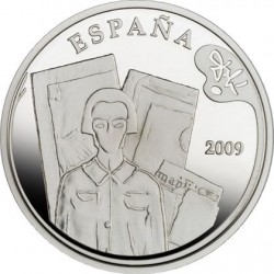 Испания, 2009, Дали, 10 евро, аверс