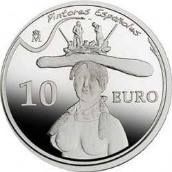 Испания, 2009, Дали, 10 евро, реверс