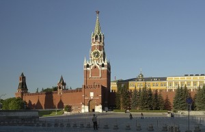 Спасская башня — одна из 20 башен Московского Кремля, выходящая на Красную площадь. Название башни происходит от вятской иконы «Спас Нерукотворный», ранее висевшей над Спасскими воротами (сама икона не сохранилась, но сохранилась ниша, где она ранее была). Высота башни до звезды — 67,3 м, со звездой — 71 м.