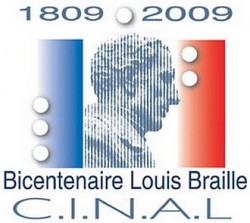 Логотип Международного комитета ознаменования двухсотлетия с рождения Луи Брайля