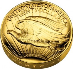 Новая монета "Золотой орёл"