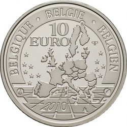 10 euro Бельгия, 2010 (Королевский музей Центральной Африки)