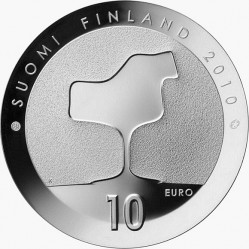 Финляндия, 10 евро, Ээро Сааринен, реверс