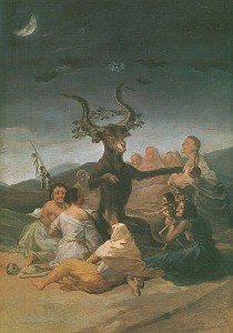 Шабаш ведьм (1798 Музей Лазаро, Мадрид)