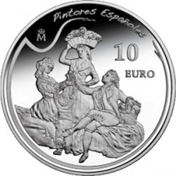 Испания, 10 евро, Хосе де Гойя, реверс