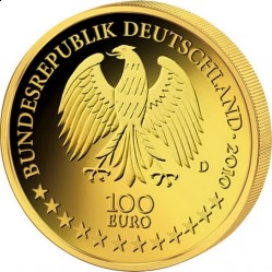 Германия, 100 евро, 2010, аверс