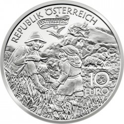 10 евро, 2010, Австрия, Карл Великий, аверс