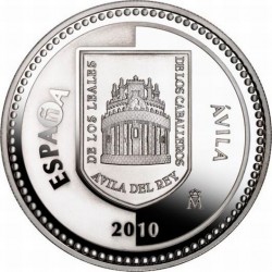 5 евро, Испанские столицы, Авила