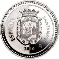 5 евро, Испанские столицы. Сантандер