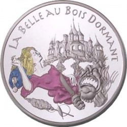 Спящая красавица, Франция, 1,5 евро, 2003, Сказки Европы
