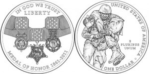 Серебряная монета «Медаль Почёта»