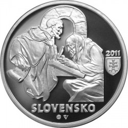 900th anniversary Zoborska list, 10 euro
