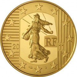 Франция, 2011 (Стартовый набор). 100 евро