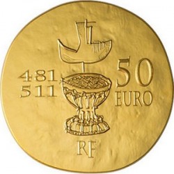 France 2011. 50 euro. Clovis I