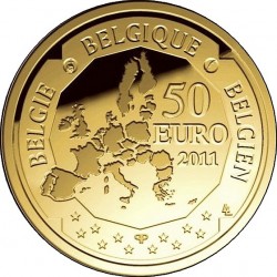 Belgique, 50 euro 2011, Bathyscaphen