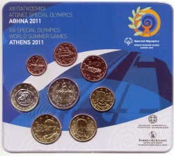 Greece KMS 3.88 euro - "XIII SPECIAL OLYMPICS WORLD SUMMER GAMES"