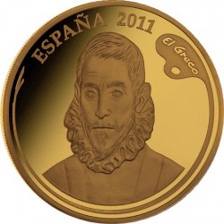 Испания, 2011, 400 евро (Эль Греко)