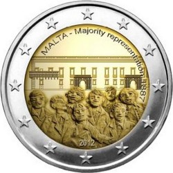 2 евро, Мальта, 2012