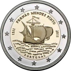 Portugal, 2 euro 2011, Fernão Mendes Pinto