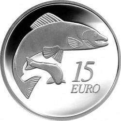 15 евро, Ирландия (Лосось)