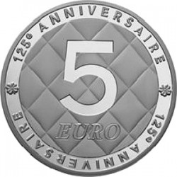 5 евро, Франция, 2008 (Коко Шанель), серебро