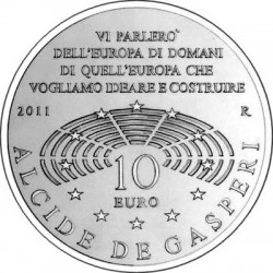 10 евро, Италия (Альчиде Де Гаспери)
