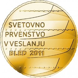 2011 World Rowing Championships. Lake Bled. 100 euro