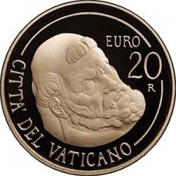 Монеты Ватикана серии «Восстановление Капеллы Паолина» 2011 года. 20 евро