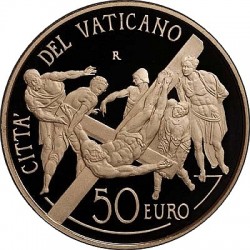 Монеты Ватикана серии «Восстановление Капеллы Паолина» 2011 года. 50 евро