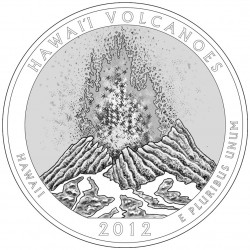 Монета «Гавайский вулканический национальный парк» (Hawai’i Volcanoes National Park)